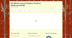 Desktop Screenshot of citymarkethvl.com